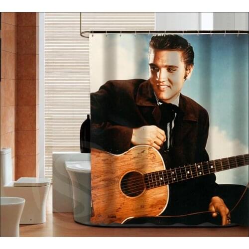 Modern Elvis New Classicalcustom Shower Curtain Bathroom Best Decorvarious sizes Free Shipping MORE SIZE SQ0422-ZHH