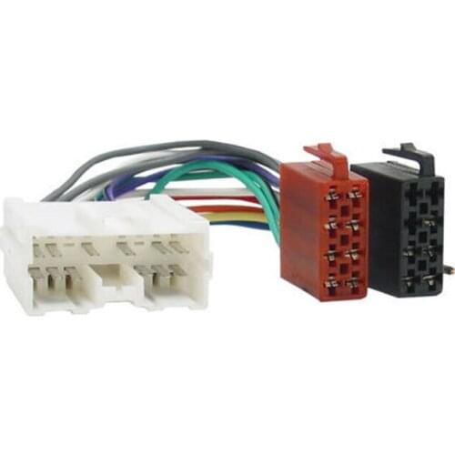 Stereo Radio Iso Cable Harness for Mitsubish Pajero Lancer Outlander Magna Mirage Verada Triton Nimbus UF Challenger Colt