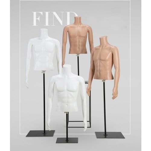 High Quality Fashion Male ABS Mannequin Plastic Men Model On Sale