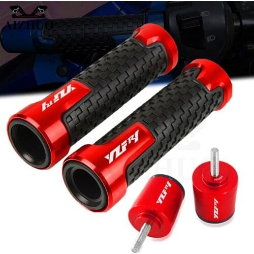 YZF 7/8" 22mm Handle Bar Cap End Plug FOR YAMAHA YZF-R1 YZFR1 2015 2016 2017 2018 2019 2020 2021 Motorcycle Handlebar Grips Ends