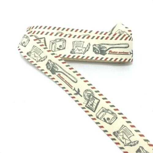 ZERZEEMOOY 3/4"(20mmx100m) Wholesale Handmade the cheapest 100% Cotton Ribbon Sewing tape camera box plane Mail letter lace