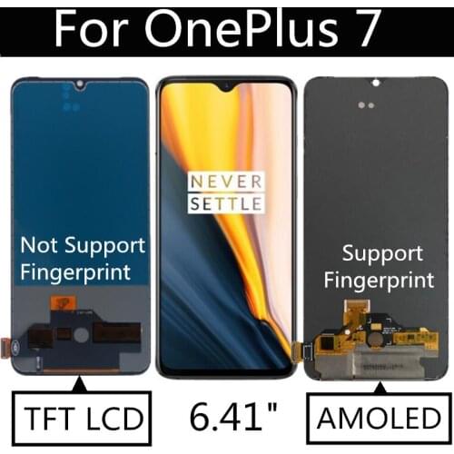 6.41" LCD For OnePlus 7 1+7 LCD Display Touch Screen Digitizer Assembly Replacement For phone GM1901 GM1900 GM1905LCD