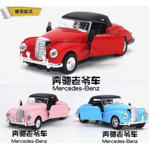 1:32 Childrens toy cars, Simulation model of alloy car, Retro classic car, Pull Back car, Christmas gifts for children