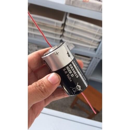 2PCS EEMB ER34615 D type 3.6V19000mAh disposable lithium argon battery with pin