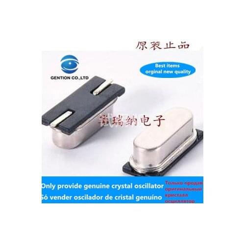 50pcs 100% orginal new HC-49SMD 49SMD 9.8304M 9.8304MHZ 20PF 2Foot crystal