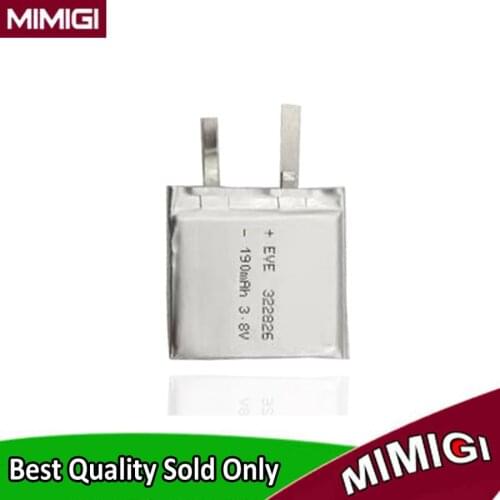 Brand New 190mAh 322826 Rechargeable Battery For POLAR M430 M400 GPS Accumulator AKKU