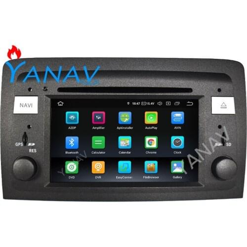 Car radio audio 2 din Android stereo receiver for Fiat Idea 2003-2007 for Lancia Musa 2004-2008 car gps navigation video player