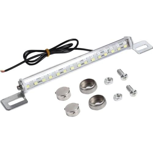 White/Red LED Car Rear License Plate Light Bar SMD 5730 Brake Lamp Reverse Light Universal 30led License Plate Reversing Light