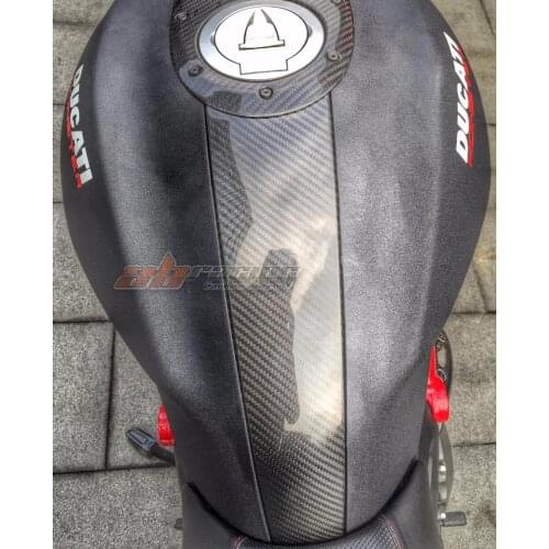 Tank Pad Cover For Ducati Monster 696 795 796 1100 Full Carbon Fiber 100
