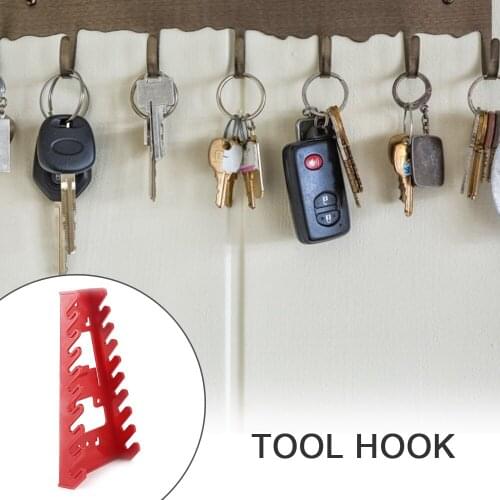 Wrench Spanner Organizer Sorter Holder Tray Socket Storage Rack Plastic Tools Wrench Holder Suitable For Most Types Of Wrenches