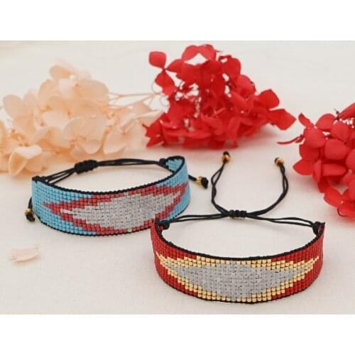 Go2boho Miyuki Beads Bracelet Couple Bracelets Set Gift Man Women Lovers' Jewelry Handmade Loom Woven Jewellery Wide Pulseras