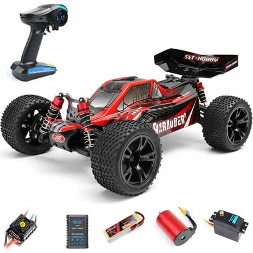 SST 1937PRO 1:10 2.4G RC Car 75KM/H High Speed RC Car Electric 4WD Brushless Off-Road Vehicle For Children Toys - RTR Version