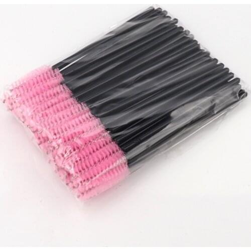 1000pcs Eyelash Extension Eyebrow brush Mascara Wand Applicator Spoolers Eye Lashes Cosmetic Brushes Set Makeup Tools