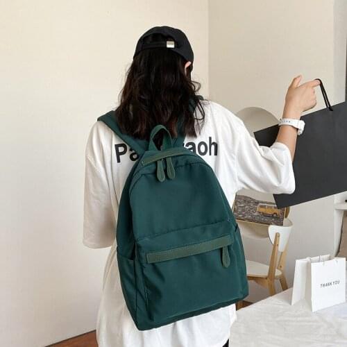 New Waterproof Backpack Vintage Women Multi Pocket Travel Backpacks Female School Bag for Teenage Girls Book Mochilas D689