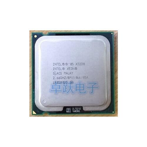 Intel Xeon X3230 2.66GHz/8M/65m/ SLACS Socket 775 Quad Core CPU Processor (working 100% Free Shipping)