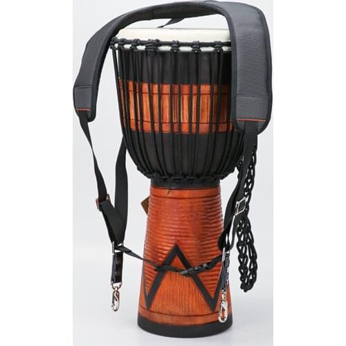 Thickened Padded Adjustable Djembe African Drum Shoulder Straps Belt