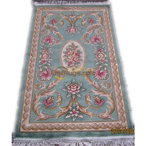 Wool large carpet european carpet french knotted Plush Savonnerie Made carpet for bathroomcarpet livingroom carpet3d carpet