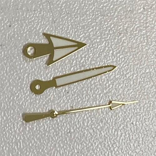 3pcs/set Luminous Watch Hands Pointer Watch Hand Kit for NH35 NH36 Movements Accessories DIY Repair Part