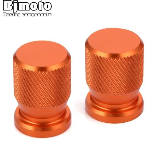 BJMOTO Universal Aluminum Auto Car Wheel Tires Valves Tyre Stem Motorcycle Dustproof Air Caps Airtight Cover MTB Bicycle Motor
