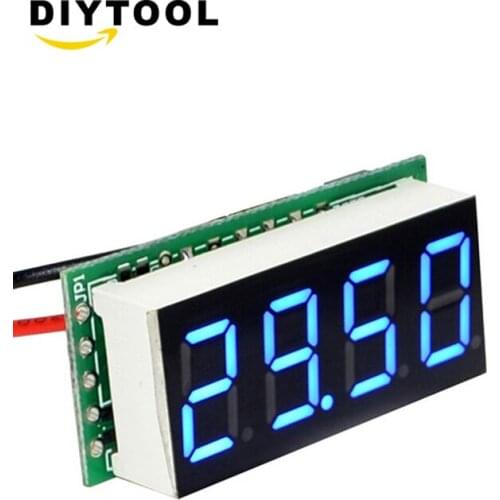 0.36 Inch Blue Digital LED Mini Display Module DC0V-33V Voltmeter Voltage Tester Panel Meter