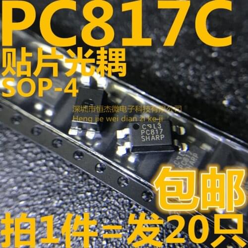 100% New Original Hot Sales EL817C PC817 PC817C FL817C FL817 EL817 SOP-4