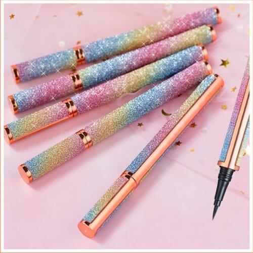 100Pcs/Lot Quick-Drying Durable Eye Liner Pencil Waterproof Not Dizzy Anti-Sweat Beginners Fluent Eyeliner Makeup HA2409