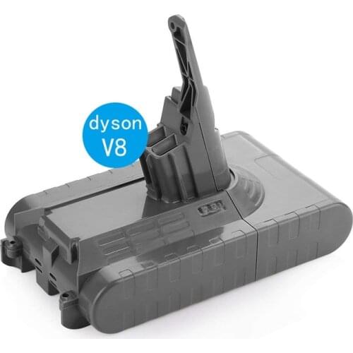 V8 4000 mAh 21.6 V Batterie Pour Dyson V8 Batterie Absolue V8 Animal Li-ion aspirateur batterie rechargeable L10