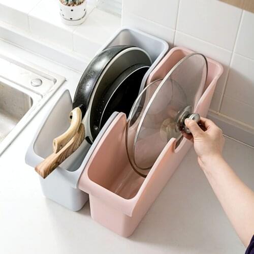 Household kitchen desktop storage box cabinets miscellaneous pots and utensils sorting box