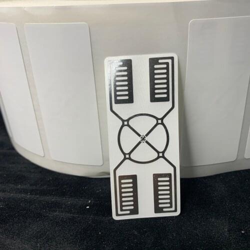 C70D paper stickers UHF long range tags with M4QT chip 70*30mm 1000pcs/Lot