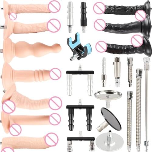 FREDORCH 23 Types Noiseless Premium Sex Machine F6 Attachment VAC-U-LOCK Dildo Suction Cup Sex Love Machine For Women