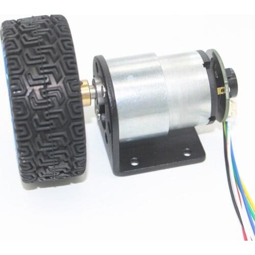 Intelligent car set DC gear motor with Hall encoder motor self-balancing car with speed