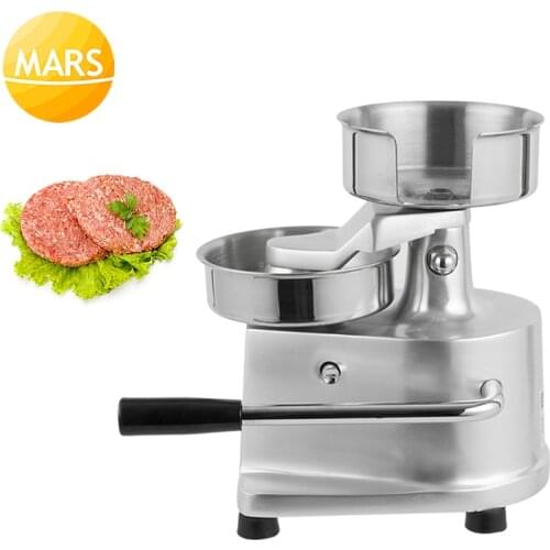 Commercial Hamburger Patty Makers 100mm-130mm Manual Meat Presser Hamburger Press Burger Forming Machine