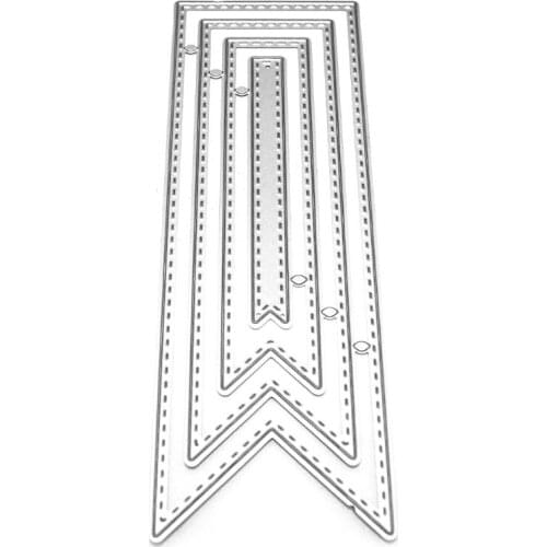 Ribbon Metal Cutting Dies Stencil DIY Scrapbooking Album Stamp Paper Card Embossing Decor Crafts X6HD