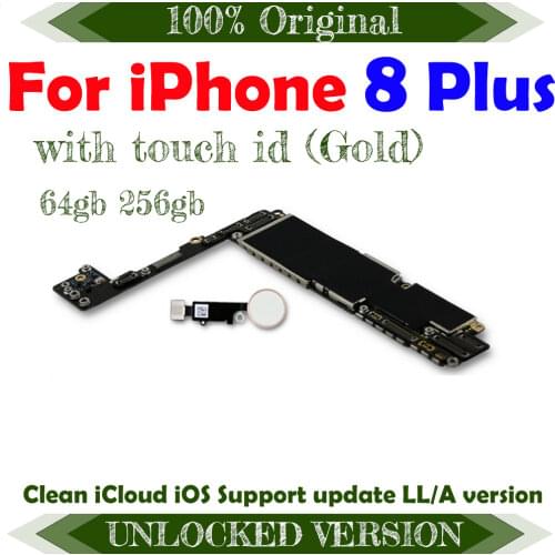 Factory unlocked for iphone 7 Plus motherboard Not ID Locked Free iCloud for iphone 7PLUS Mainboard with IOS System Logic board