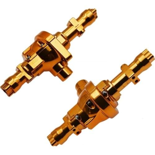 2Pcs Metal Center Gearbox Housing Axle Shell Diff Cover for Redcat GEN8 1/10 RC Crawler Car Upgrade Parts