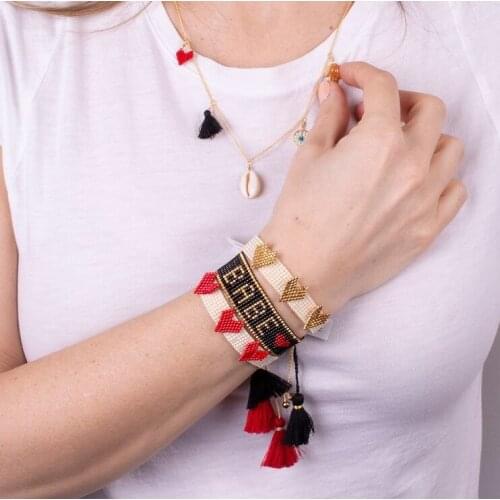 Pretty Bead Miyuki Pulseras Evil Eye Bracelet Fashion handmade Loom Woven Jewellery Gift Classic Bracelets Wholesale