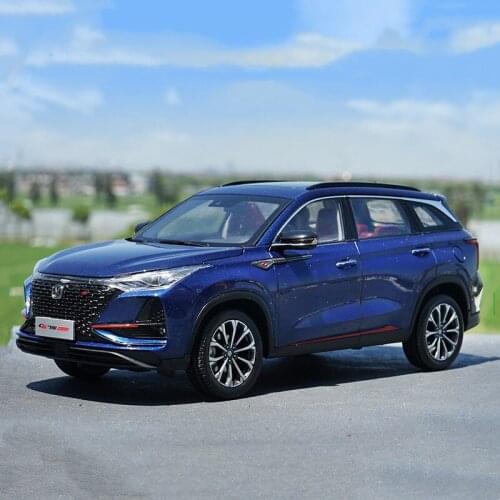 1/18 alloy casting car model original Changan Automobile CS75 PLUS off-road vehicle SUV collection decoration holiday gift
