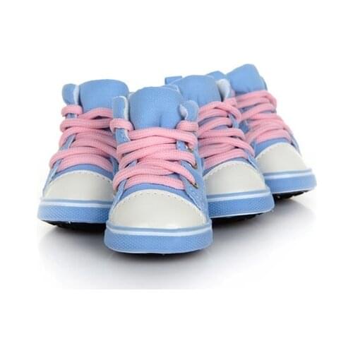 Mycyk NEW Dog Canvas Shoes Leisure Warm Autumn/Winter 4 Colors Pet Supplies Product