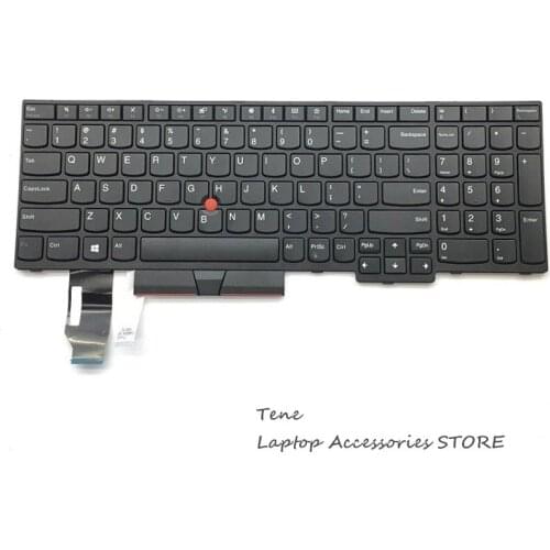 Brand New Genuine Laptop Keyboard for Lenovo Thinkpad E580 L580 Original E580 L580 Notebook Keyboard Non-back