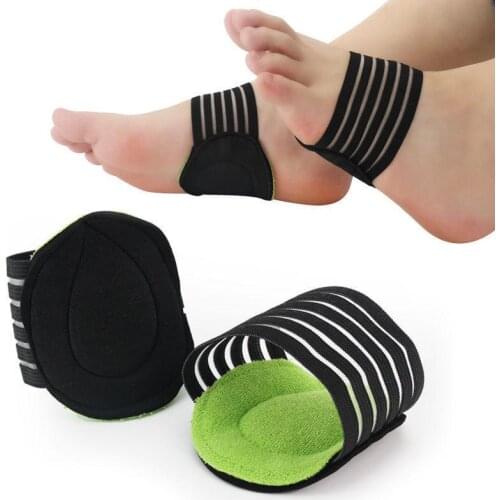 Foot Arch Support Plantar Fasciitis Heel Pain Aid Foot Run-up Pad Feet Cushioned Cushioned Shoes Insole Sports Accessory hot