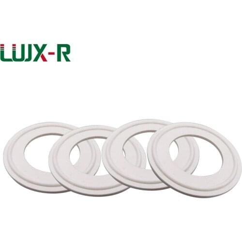 LUJX-R Tri Clamp Gasket Silicone Seal Ring Sanitary Grade Quick-coupler Washer For Stainless Steel Pipe fit Ferrule OD50.5-119mm