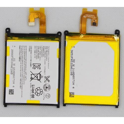ISUNOO LIS1543ERPC Replacement Battery For SONY Xperia Z2 L50w Sirius SO-03 D6503 D6502 LIS1543ERPC Phone Battery 3200mA +tools