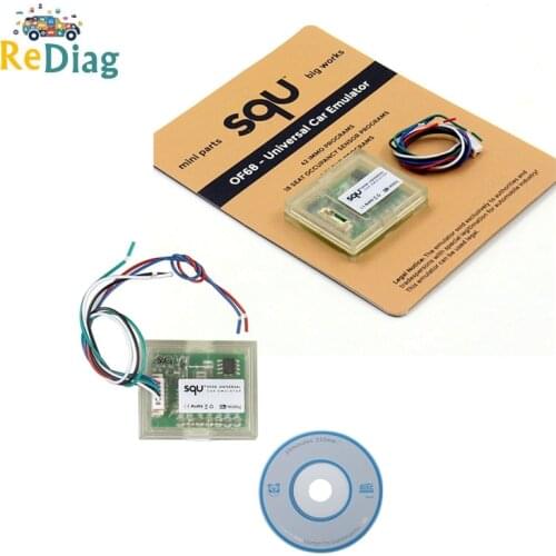 SQU OF68 Universal Car Emulator SQU OF 68 Support IMMO/Seat Accupancy Sensor/Tacho Programs High Quality