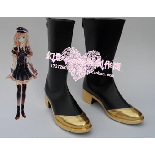 Touken Ranbu Midare Toushirou Halloween Girls Cosplay Boots Shoes H016