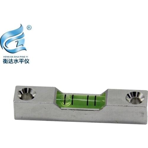 High-precision level bubble metal long horizontal bubble installation level bubble
