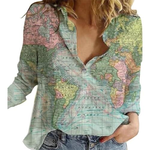 WENELAX Collar Blouses