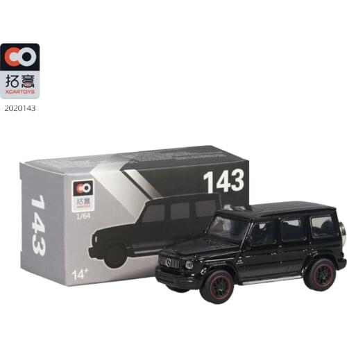 XCarToys 1:64 G63 SUV Black/Desert yellow Box Diecast Car