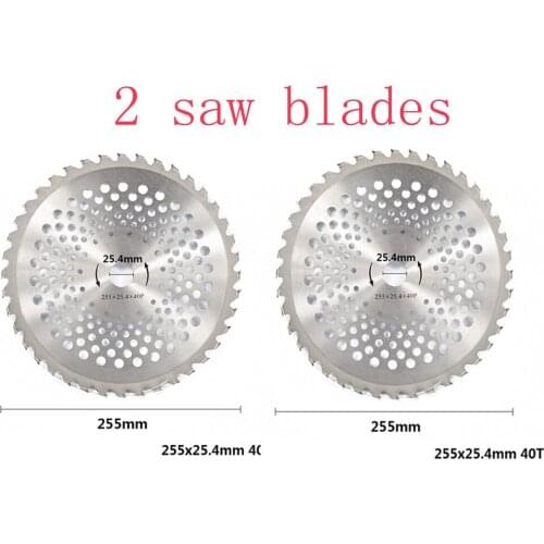 Wood Saw Blade 1pc 40 Teeth 60 Teeth 80 Teeth Round Blade Wood Cutting Blade Carbide Tip Saw Blade garden tools weed wacker