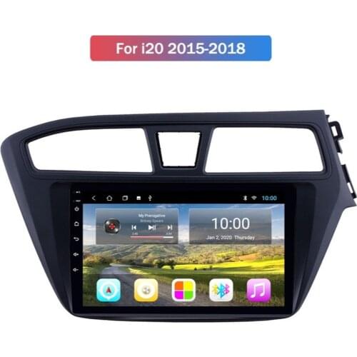 Android 10.0 System Quard Core 2G+32G WIFI HD 1024*600 Car GPS Nagavition For HYUNDAI I20 2015-2018 RHD Audio Stereo Head Unit