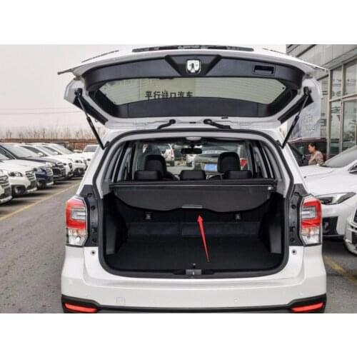 For Subaru Forester 2013 2014 2015 2016 2017 2018Car Rear Trunk Security Shield Cargo Cover High Qualit Black Auto Accessories